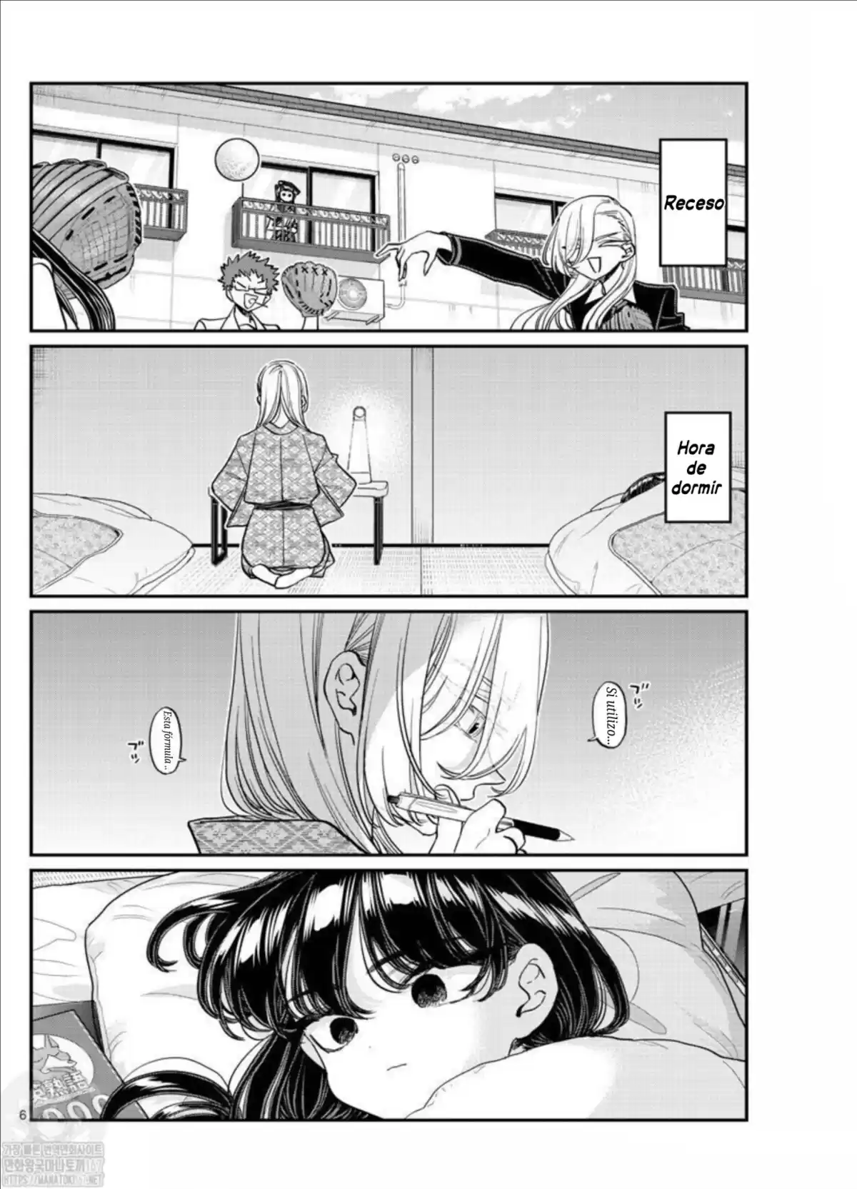 Komi-san wa Komyushou Desu Capitulo 384 página 7