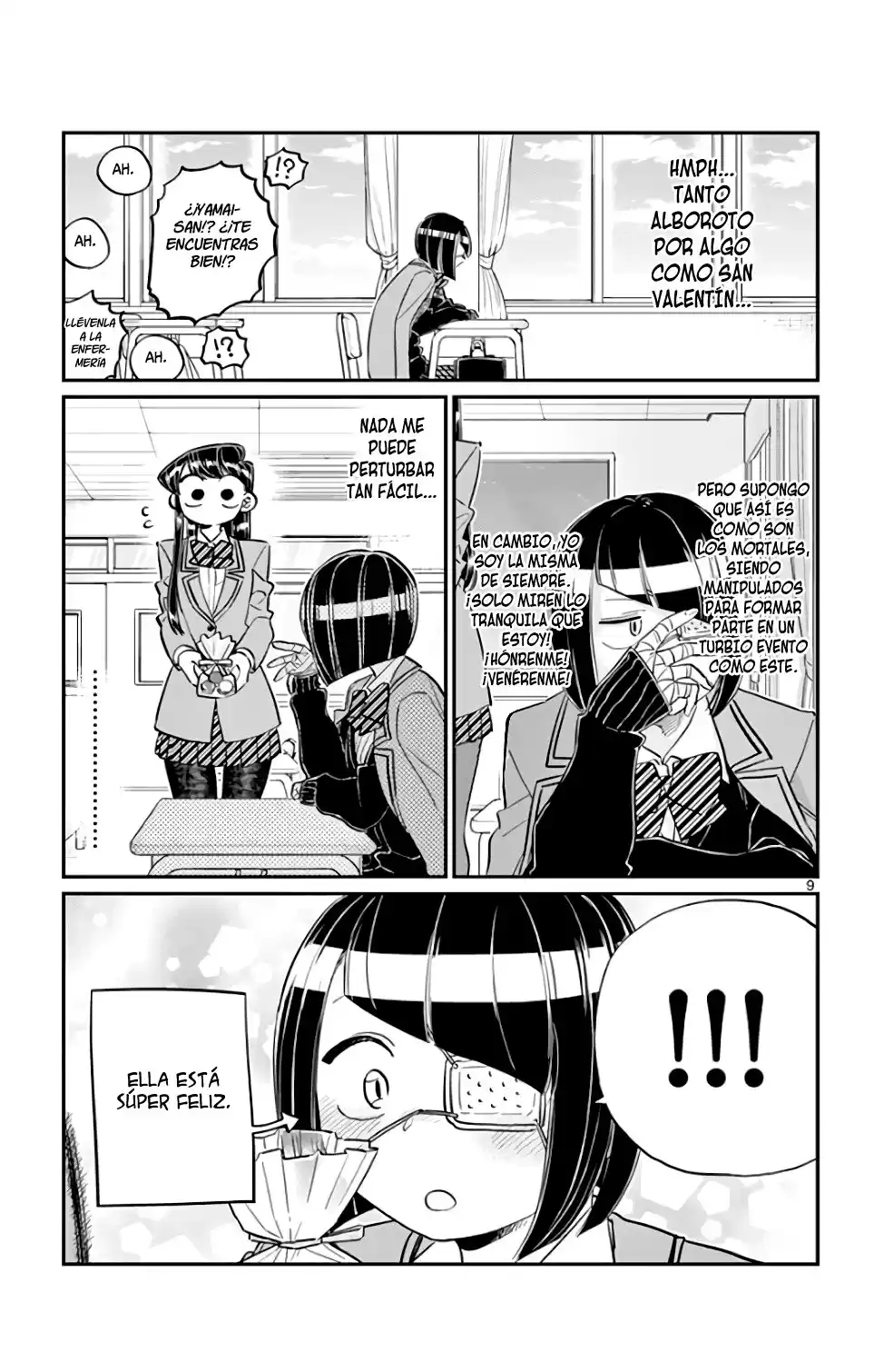 Komi-san wa Komyushou Desu Capitulo 117 página 10