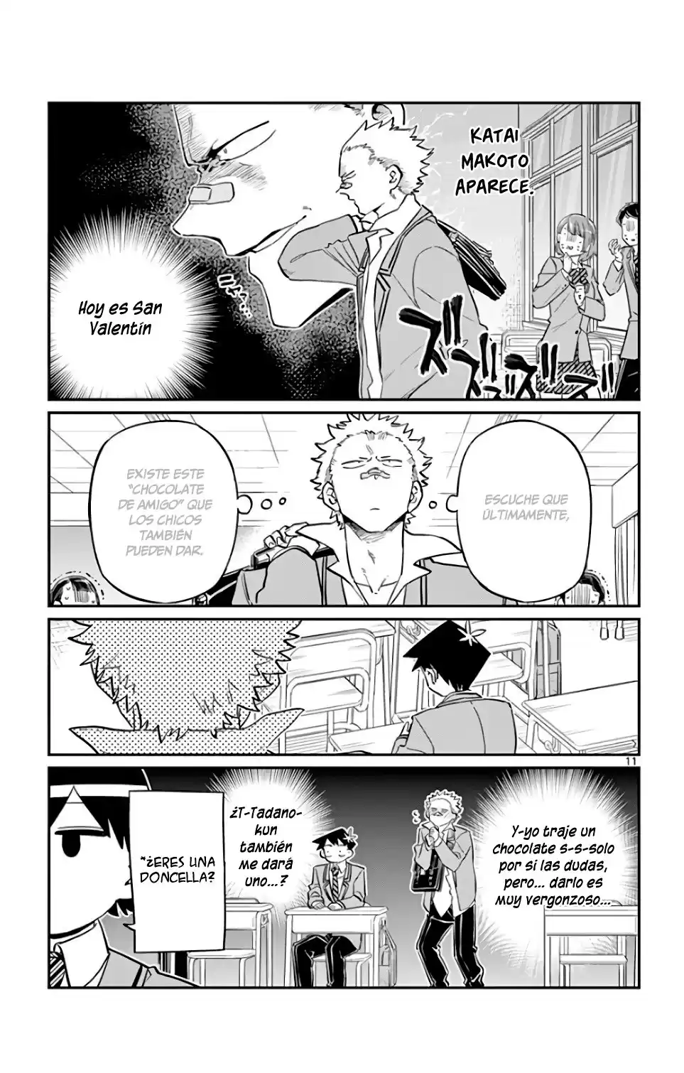 Komi-san wa Komyushou Desu Capitulo 117 página 12