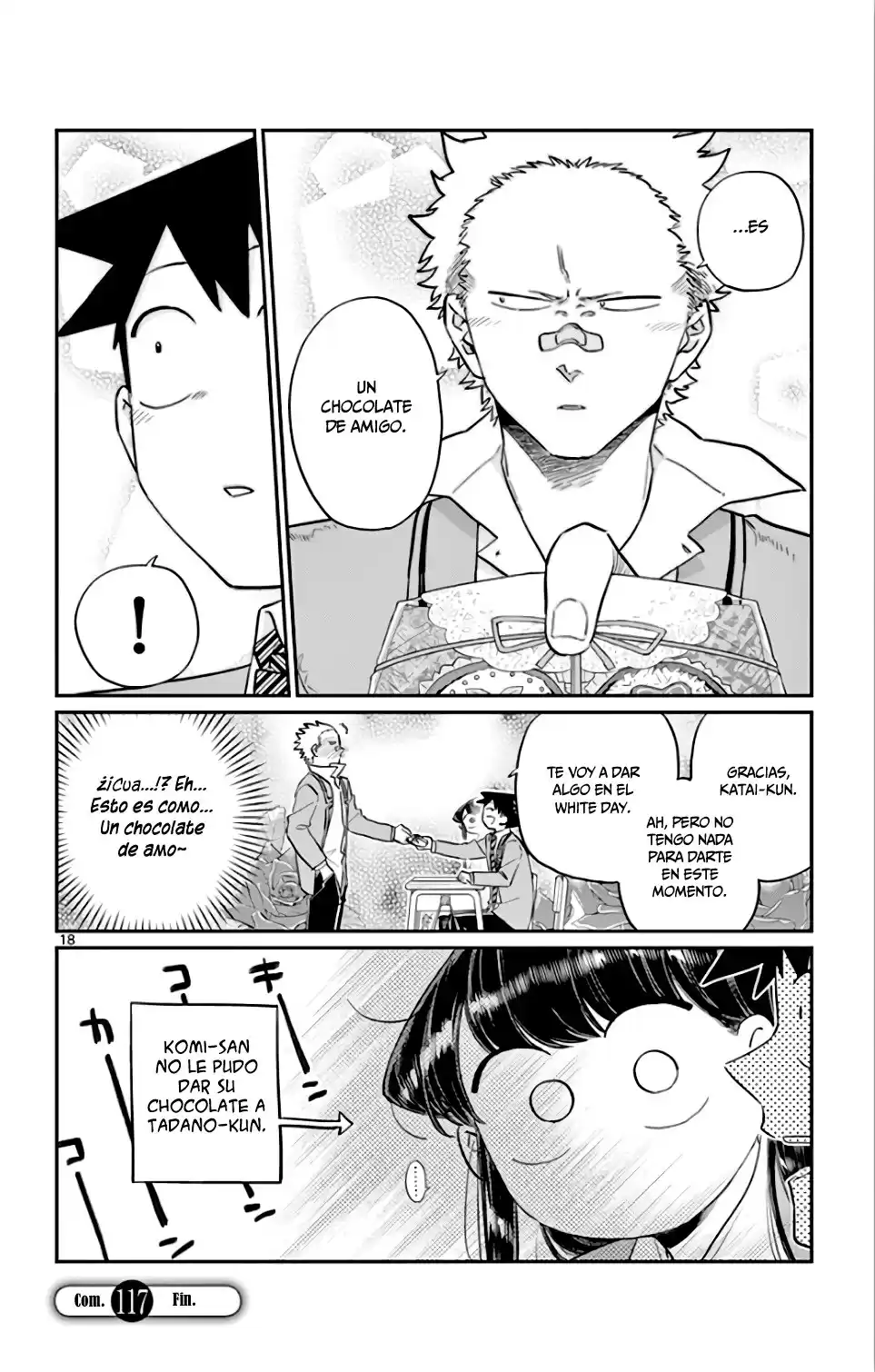 Komi-san wa Komyushou Desu Capitulo 117 página 19