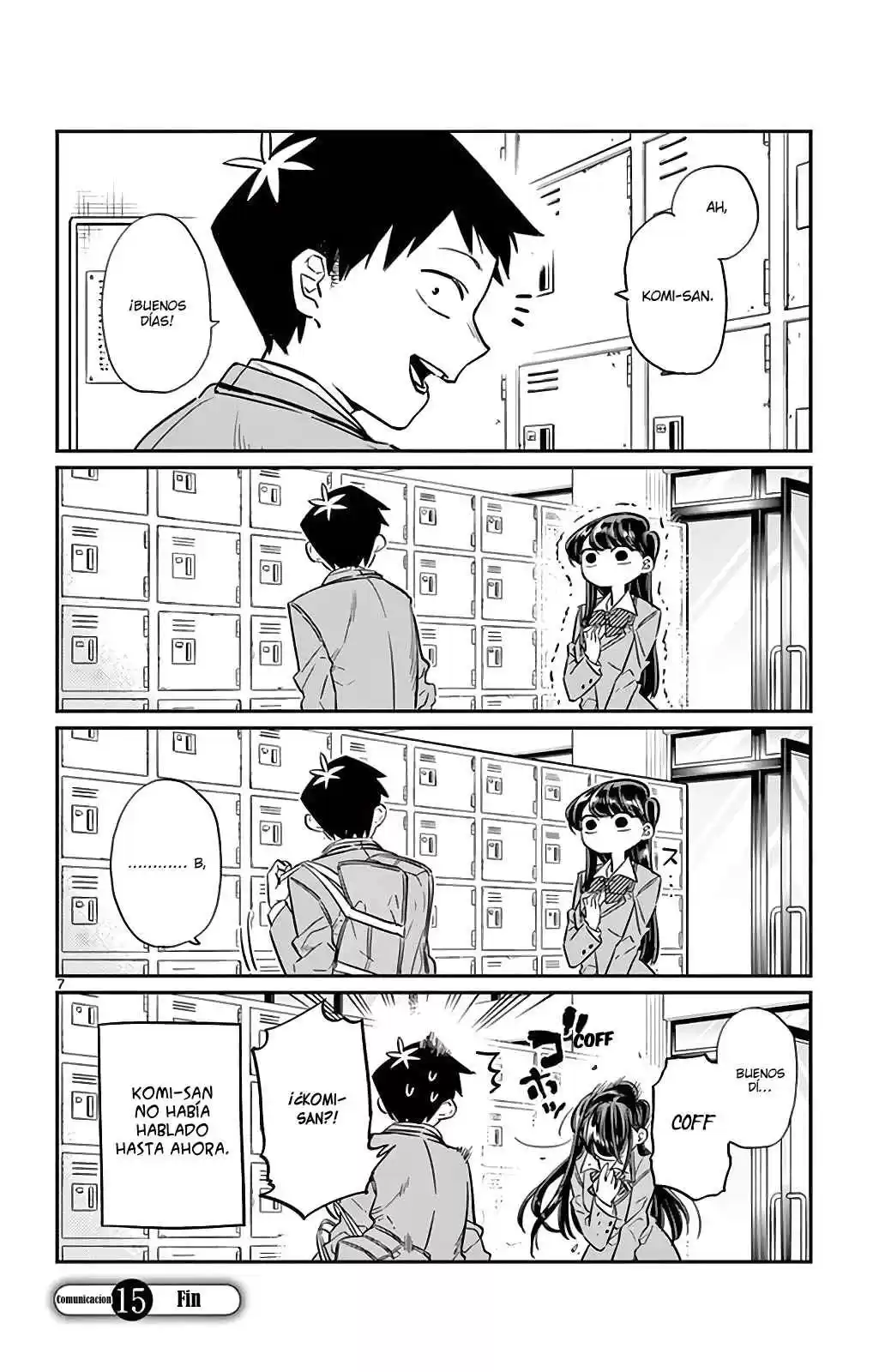 Komi-san wa Komyushou Desu Capitulo 15 página 8