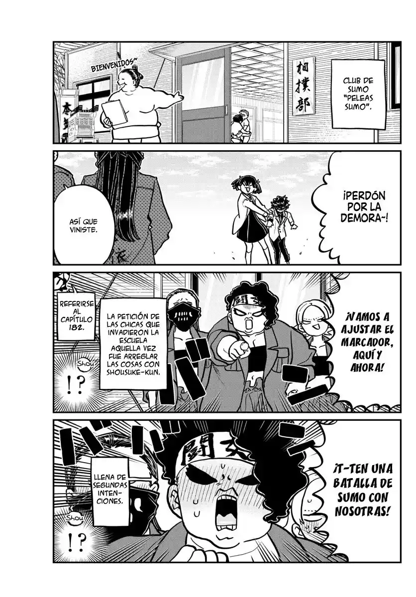 Komi-san wa Komyushou Desu Capitulo 244 página 12