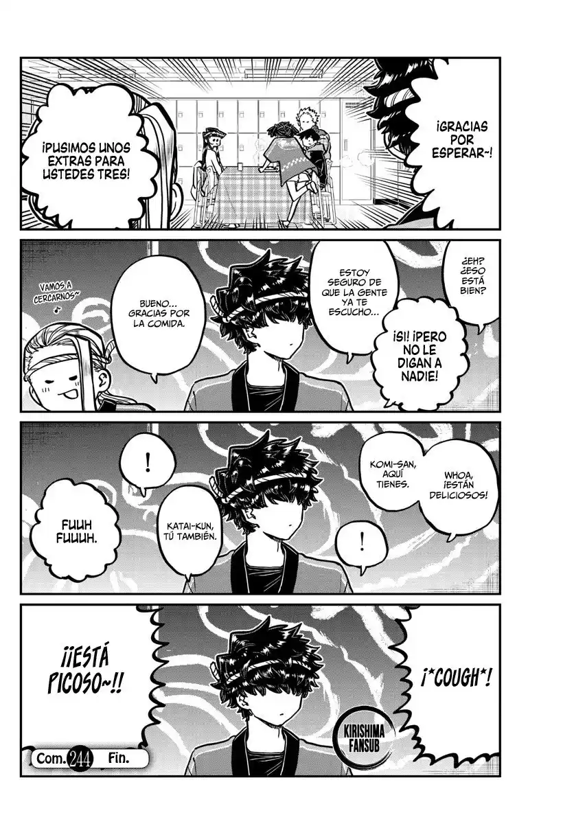 Komi-san wa Komyushou Desu Capitulo 244 página 19