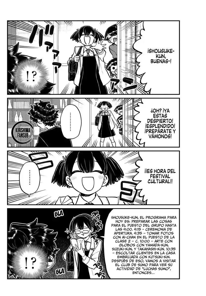 Komi-san wa Komyushou Desu Capitulo 244 página 5