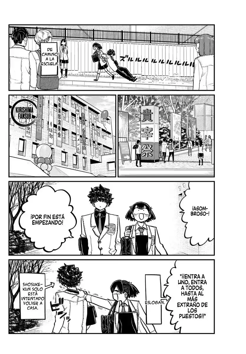 Komi-san wa Komyushou Desu Capitulo 244 página 7