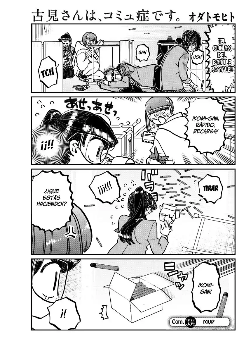 Komi-san wa Komyushou Desu Capitulo 334 página 2