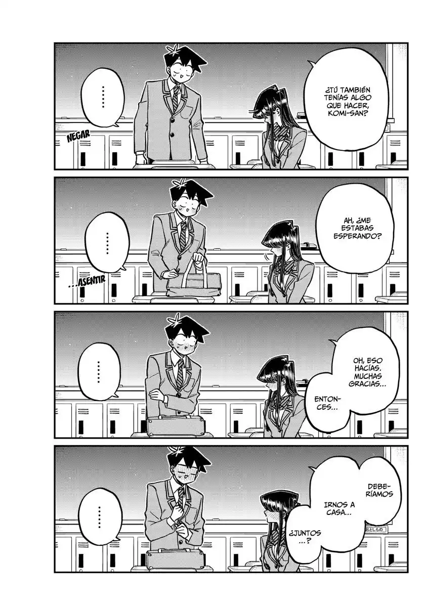 Komi-san wa Komyushou Desu Capitulo 314 página 10