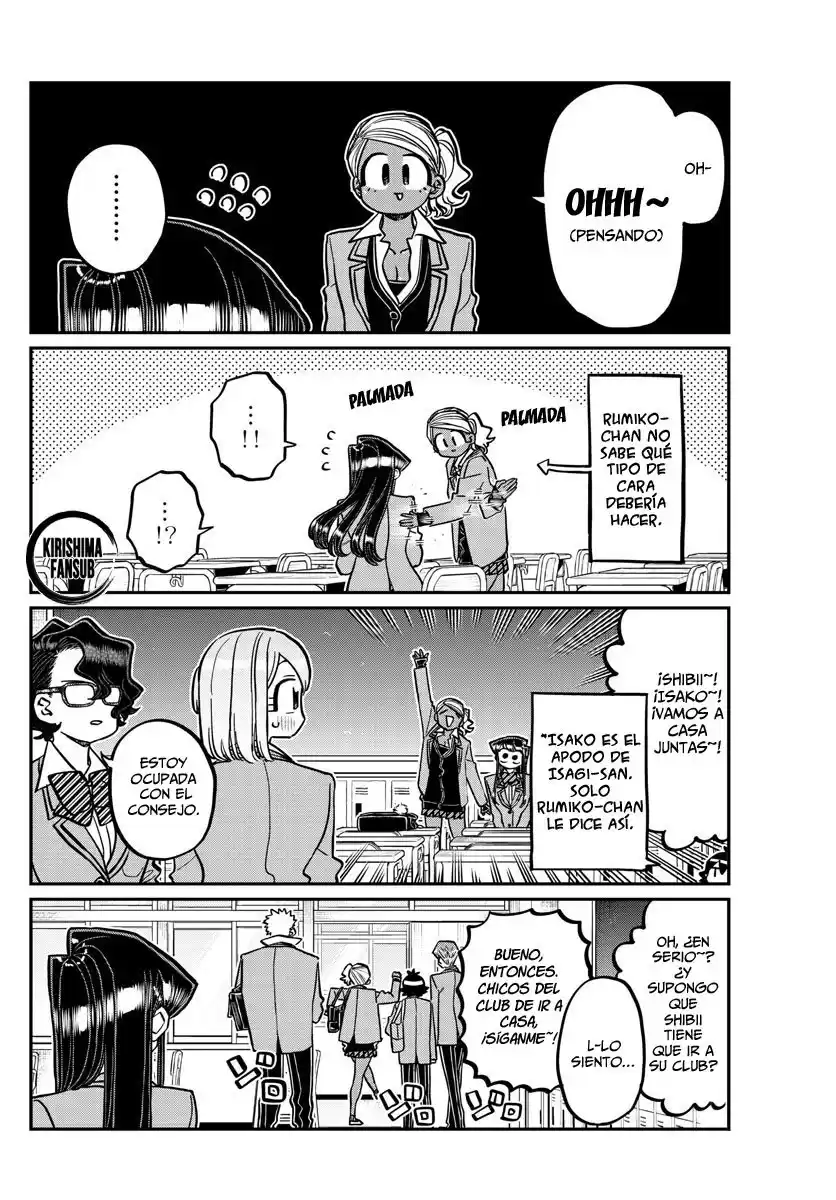 Komi-san wa Komyushou Desu Capitulo 314 página 3