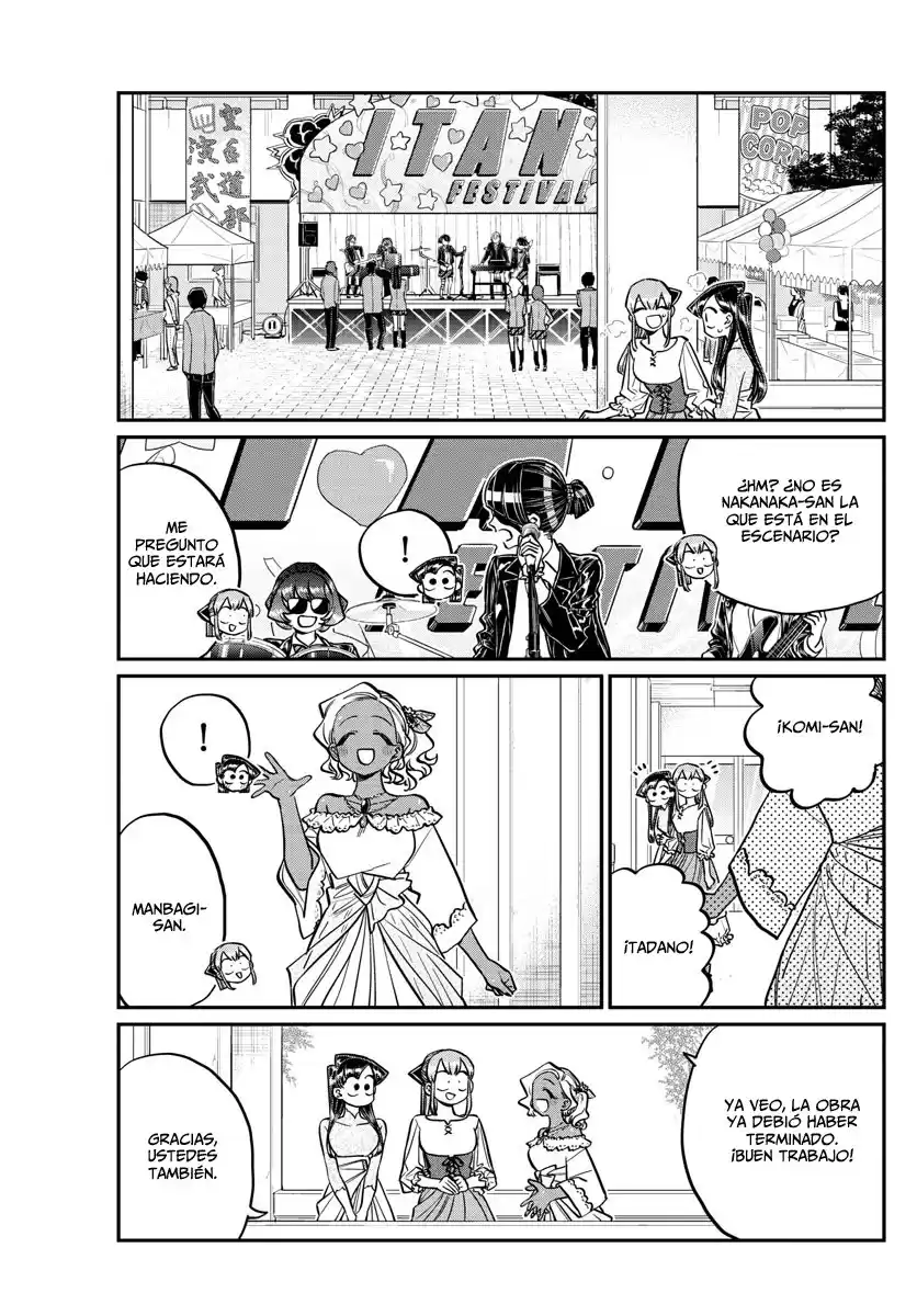 Komi-san wa Komyushou Desu Capitulo 232 página 16