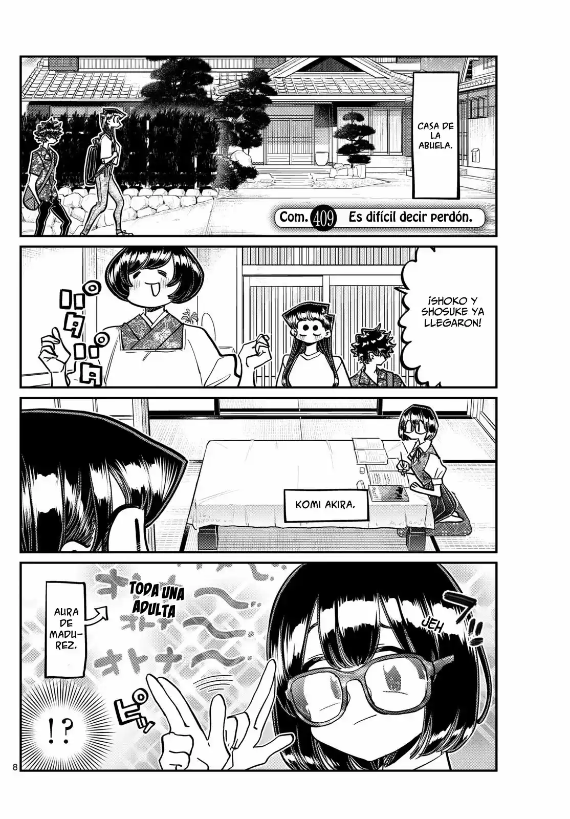 Komi-san wa Komyushou Desu Capitulo 409 página 2