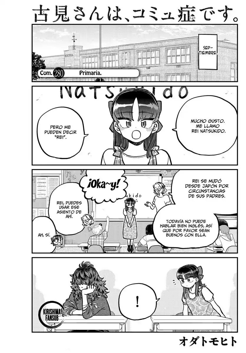 Komi-san wa Komyushou Desu Capitulo 280 página 2