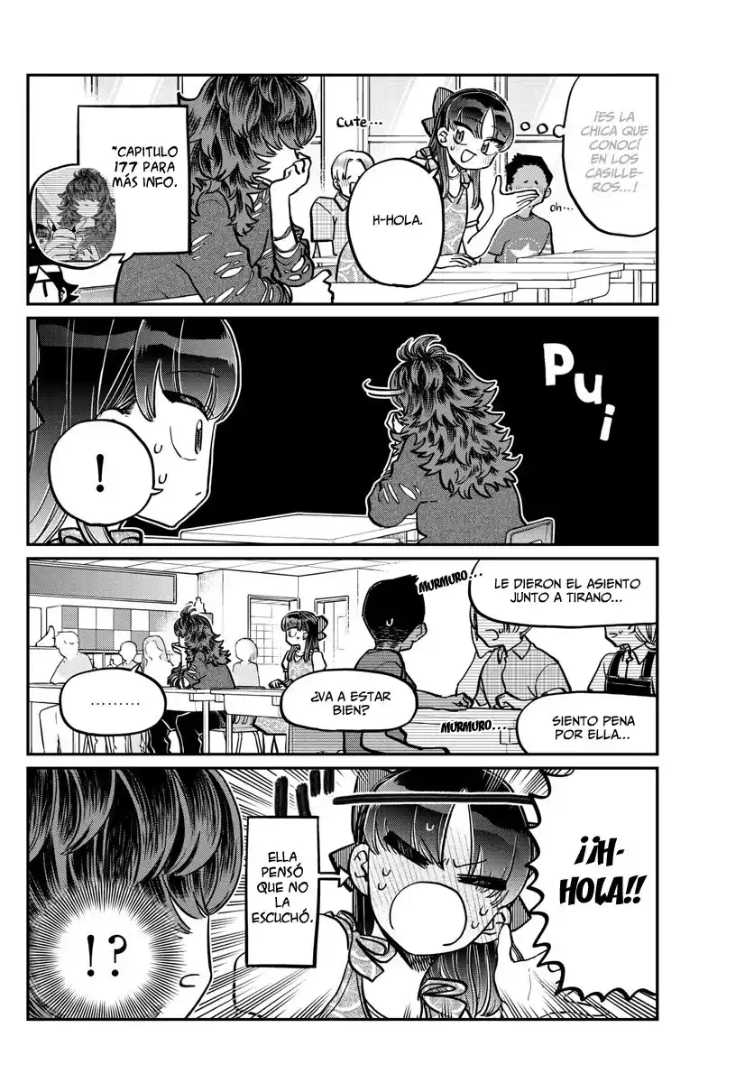 Komi-san wa Komyushou Desu Capitulo 280 página 3