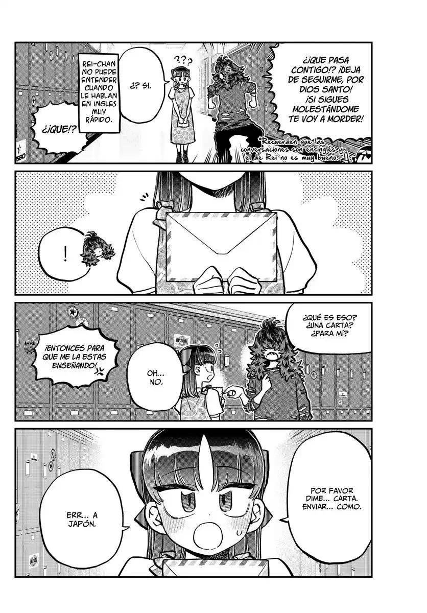 Komi-san wa Komyushou Desu Capitulo 280 página 5