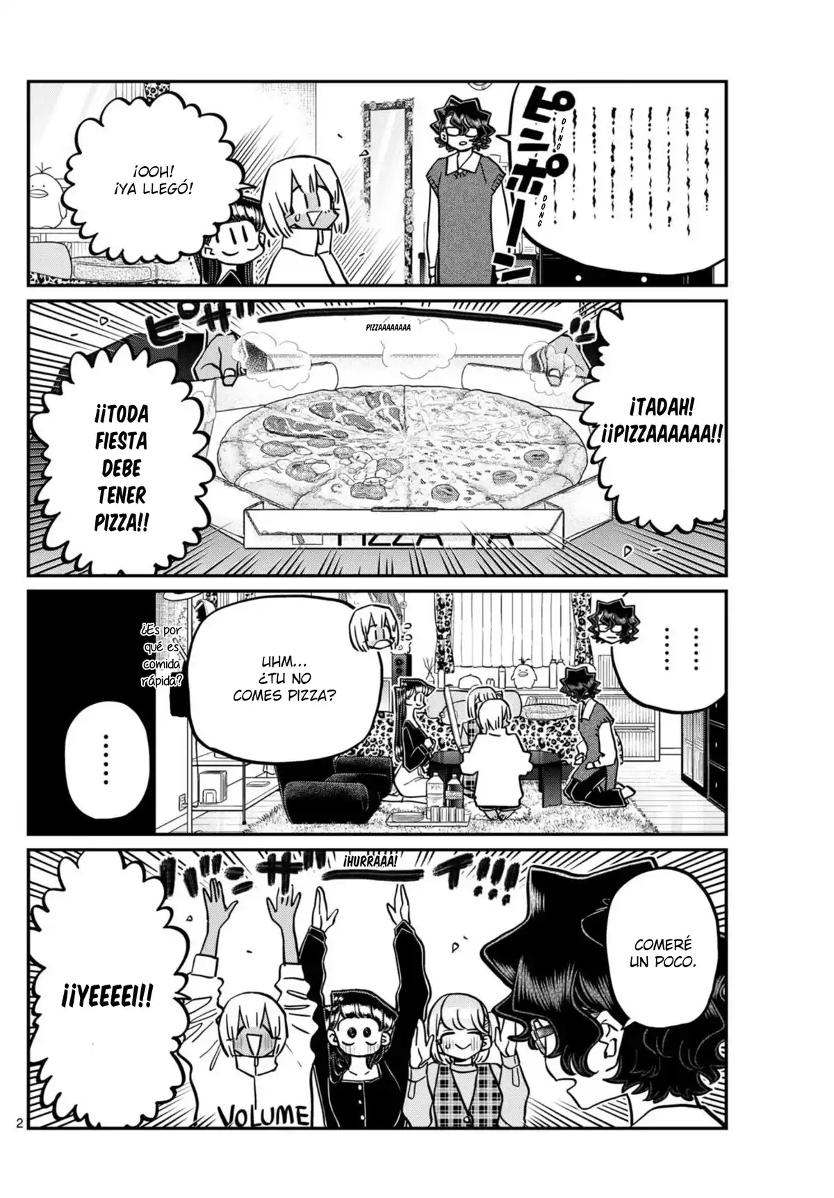 Komi-san wa Komyushou Desu Capitulo 442 página 2