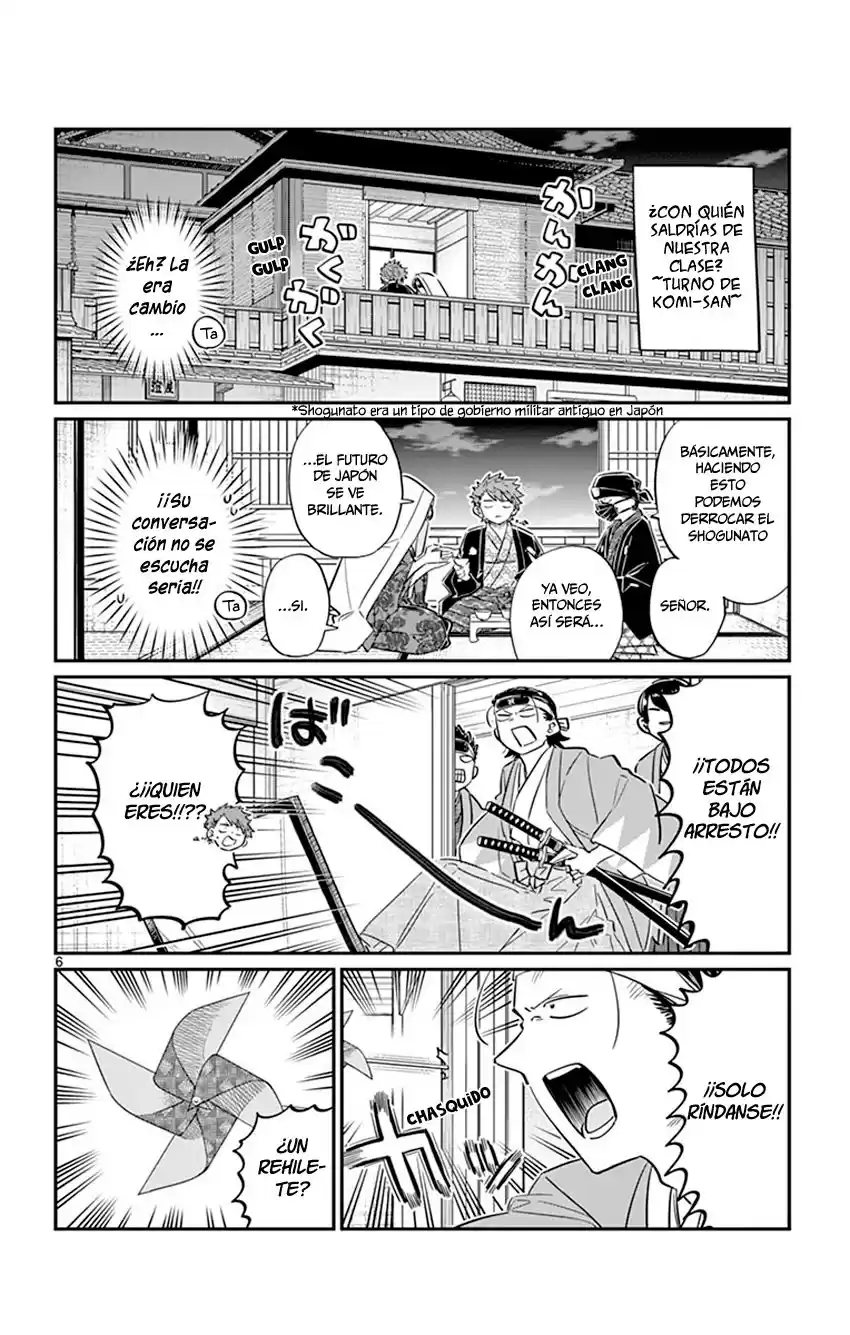 Komi-san wa Komyushou Desu Capitulo 77 página 7