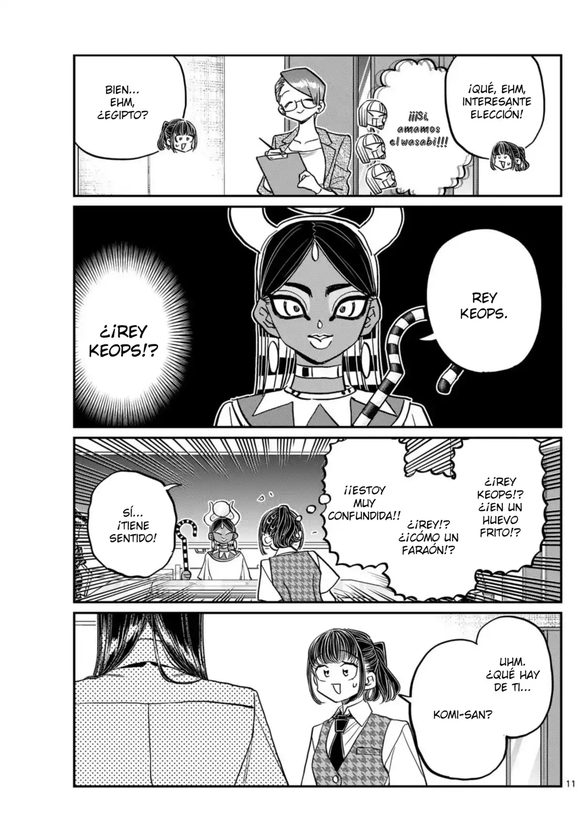 Komi-san wa Komyushou Desu Capitulo 438 página 2