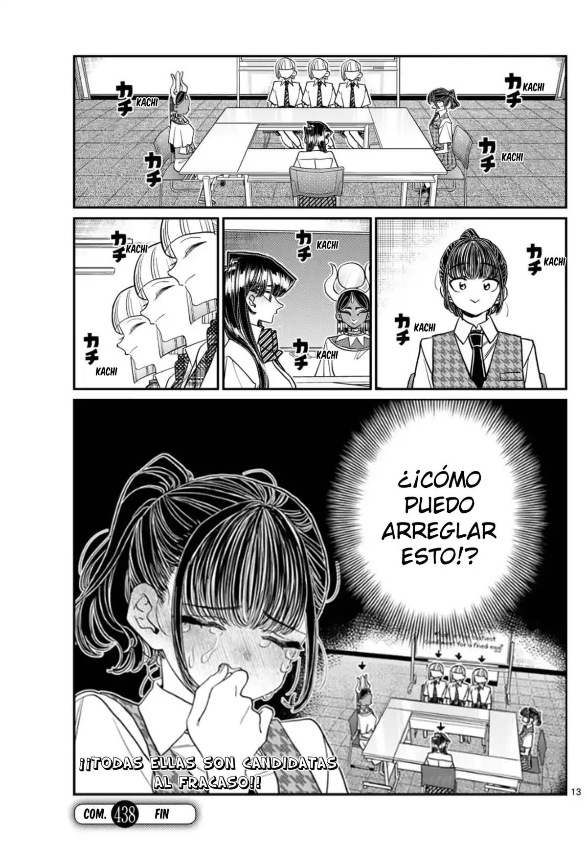 Komi-san wa Komyushou Desu Capitulo 438 página 4