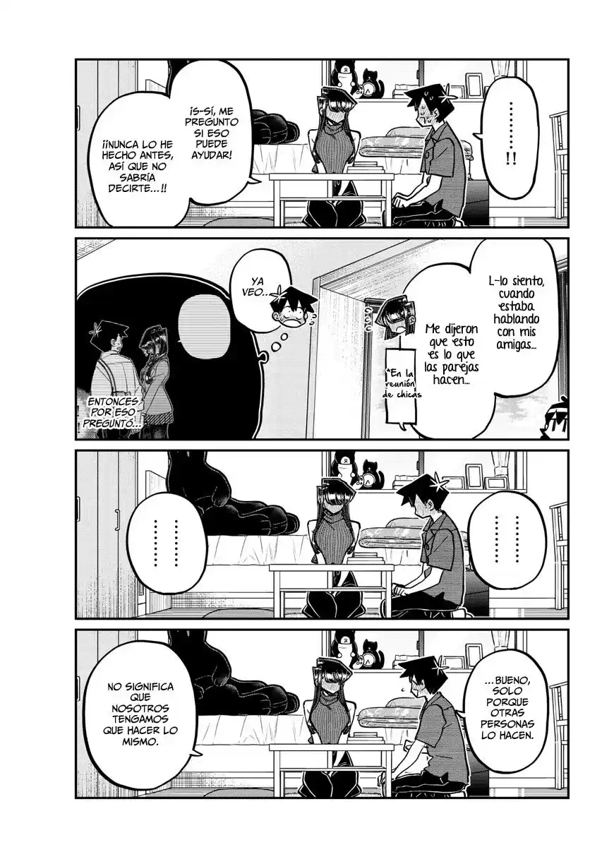 Komi-san wa Komyushou Desu Capitulo 374: Estudio en casa 2 página 10