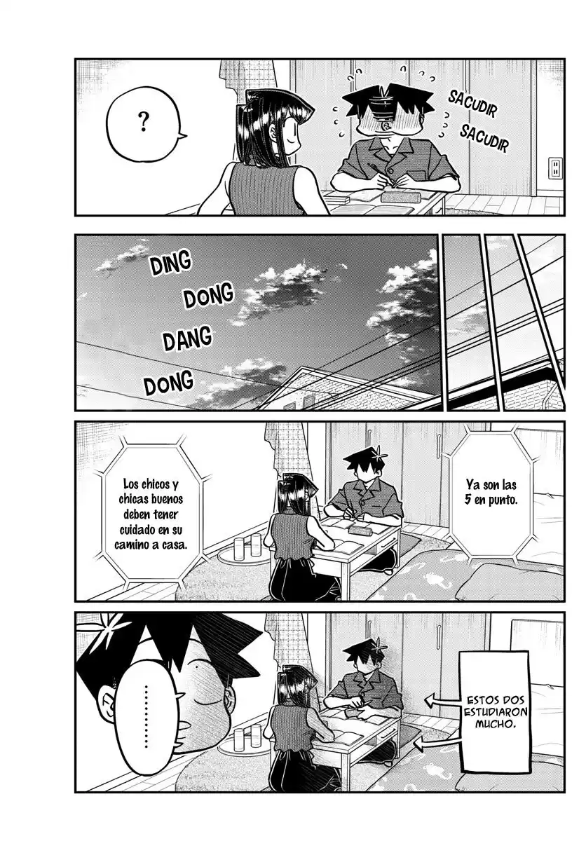 Komi-san wa Komyushou Desu Capitulo 374: Estudio en casa 2 página 4