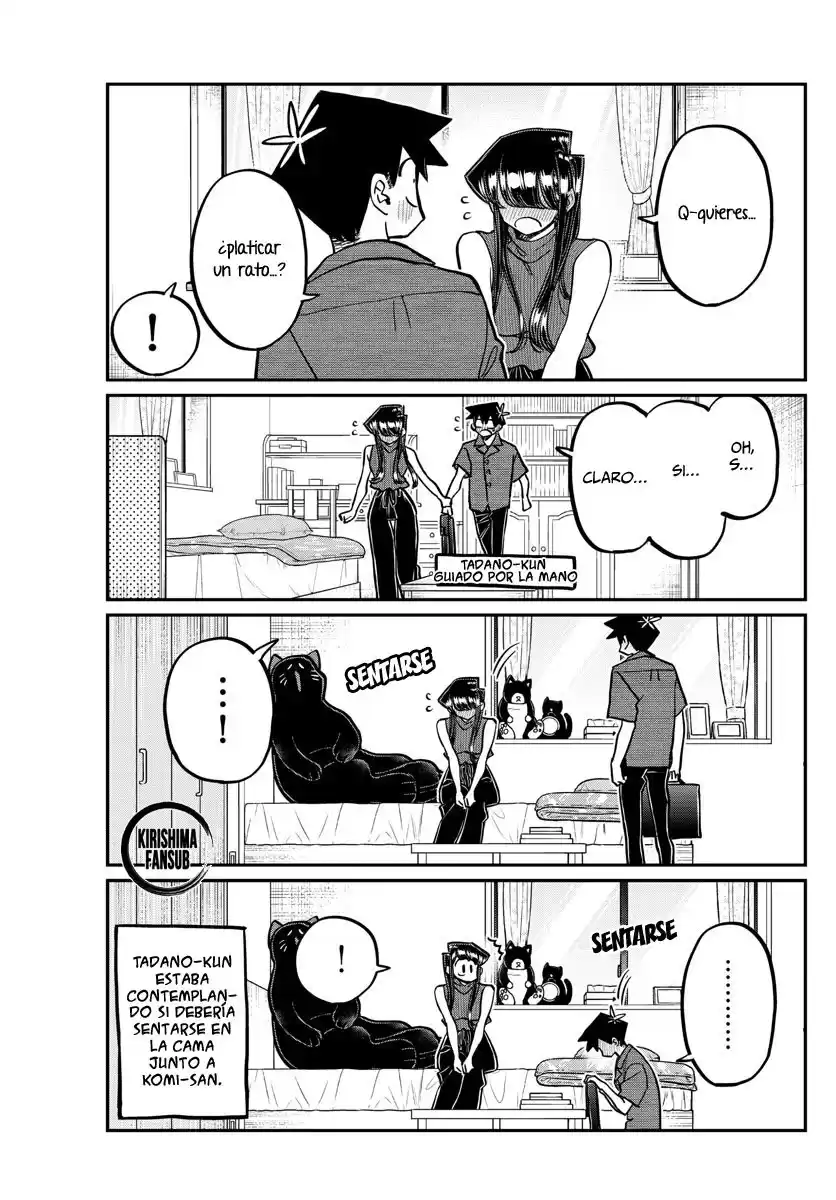 Komi-san wa Komyushou Desu Capitulo 374: Estudio en casa 2 página 6