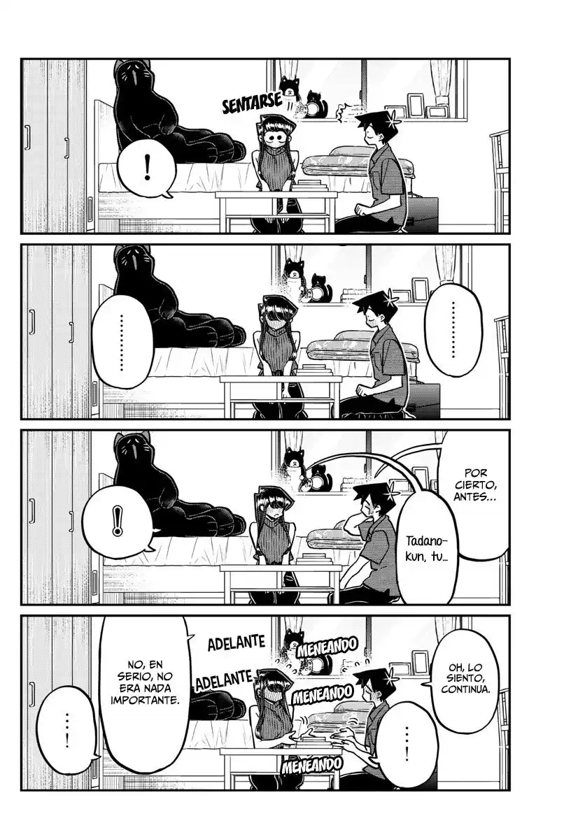 Komi-san wa Komyushou Desu Capitulo 374: Estudio en casa 2 página 7