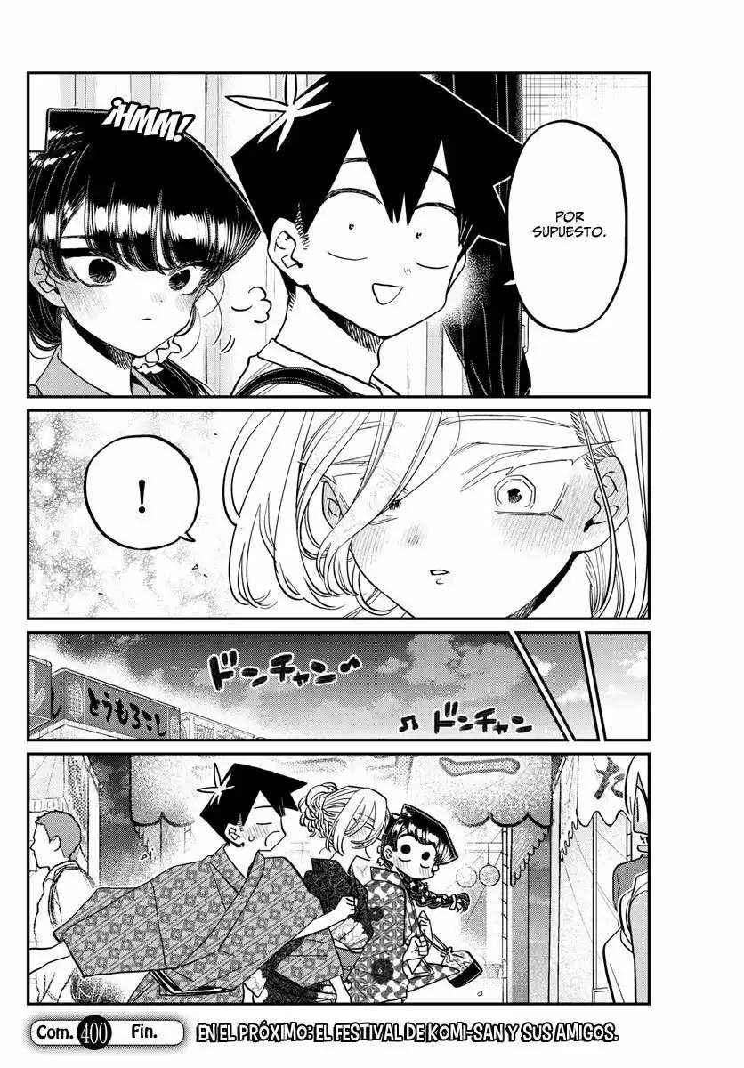 Komi-san wa Komyushou Desu Capitulo 400 página 19