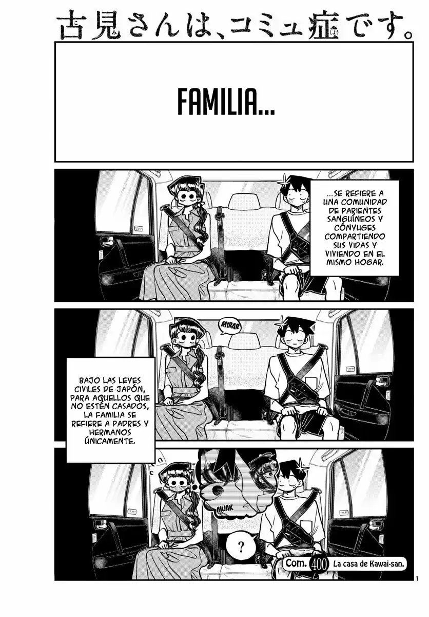 Komi-san wa Komyushou Desu Capitulo 400 página 2