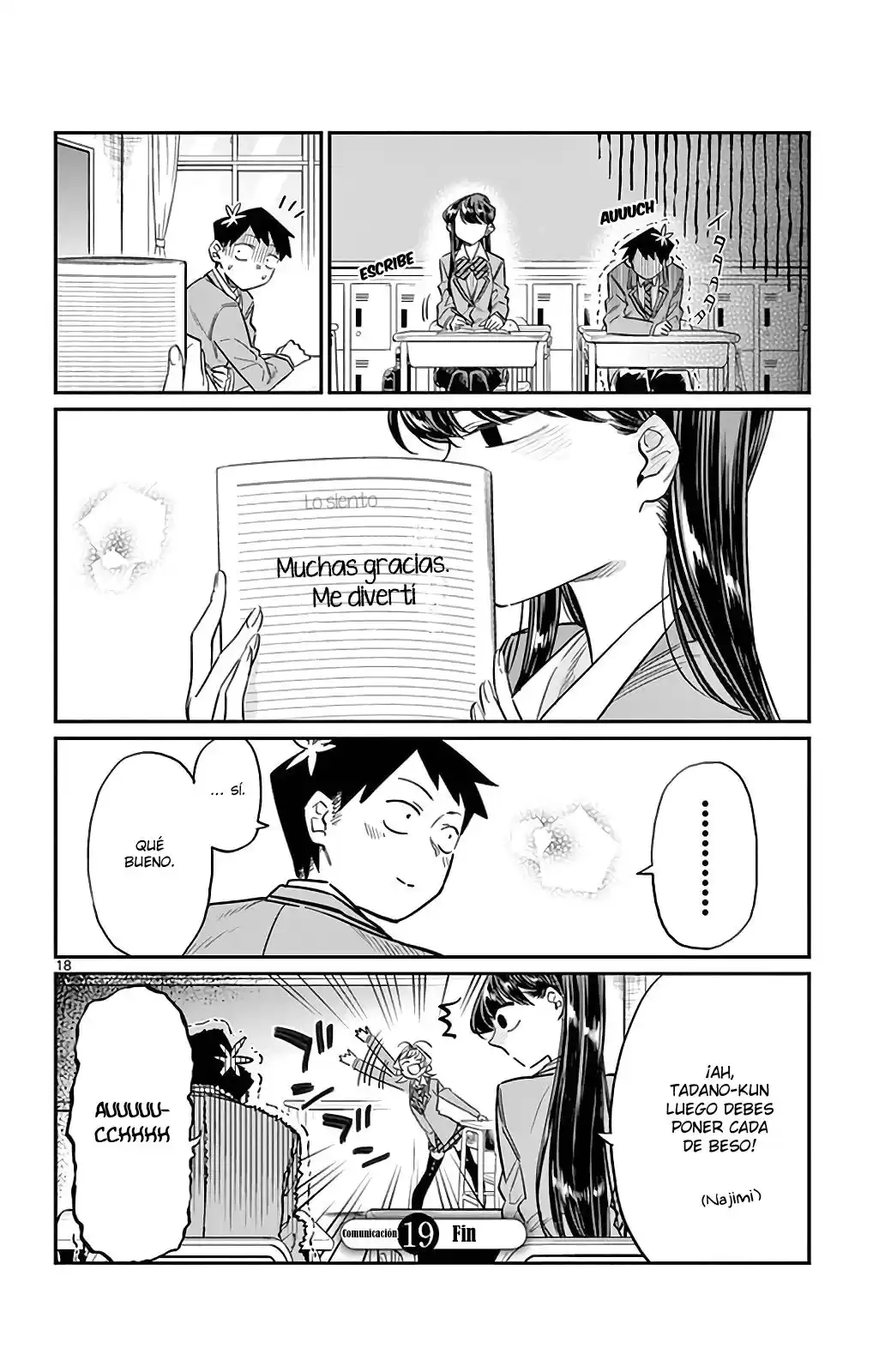 Komi-san wa Komyushou Desu Capitulo 7 página 19