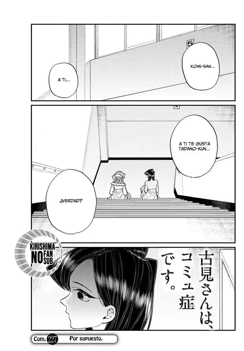 Komi-san wa Komyushou Desu Capitulo 227 página 6