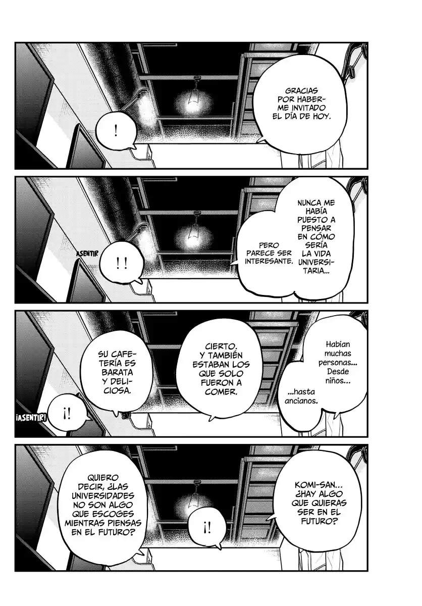 Komi-san wa Komyushou Desu Capitulo 349 página 12