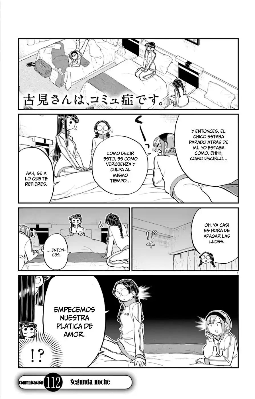 Komi-san wa Komyushou Desu Capitulo 112 página 2