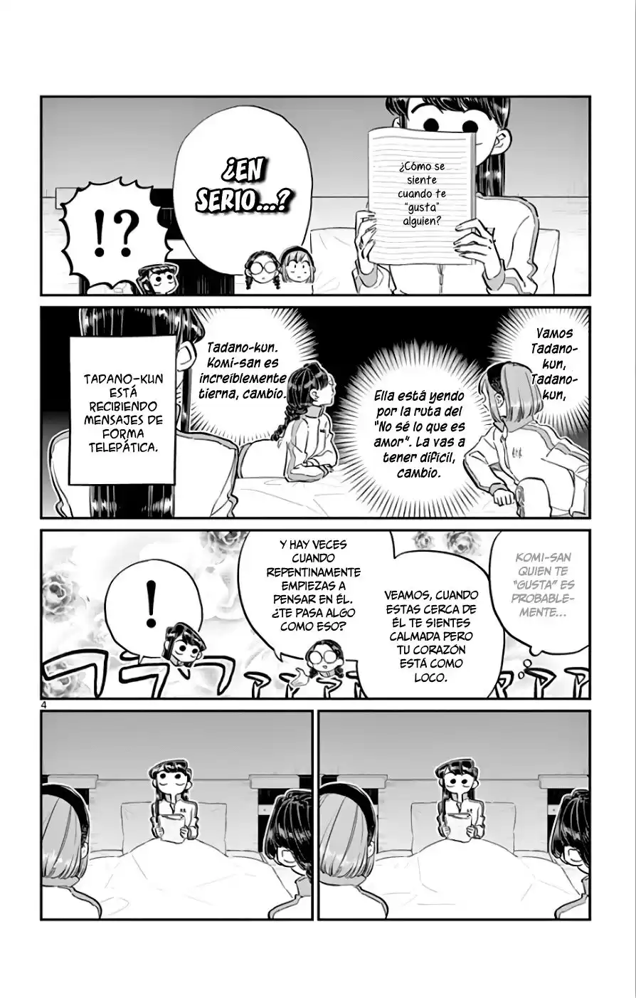 Komi-san wa Komyushou Desu Capitulo 112 página 5