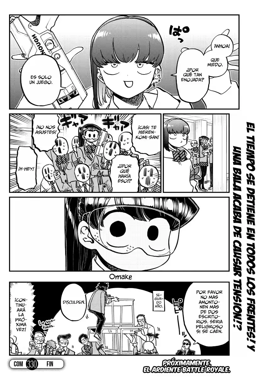 Komi-san wa Komyushou Desu Capitulo 330 página 18