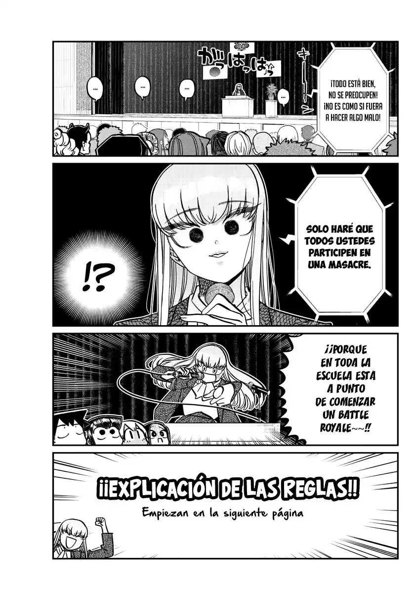 Komi-san wa Komyushou Desu Capitulo 330 página 4