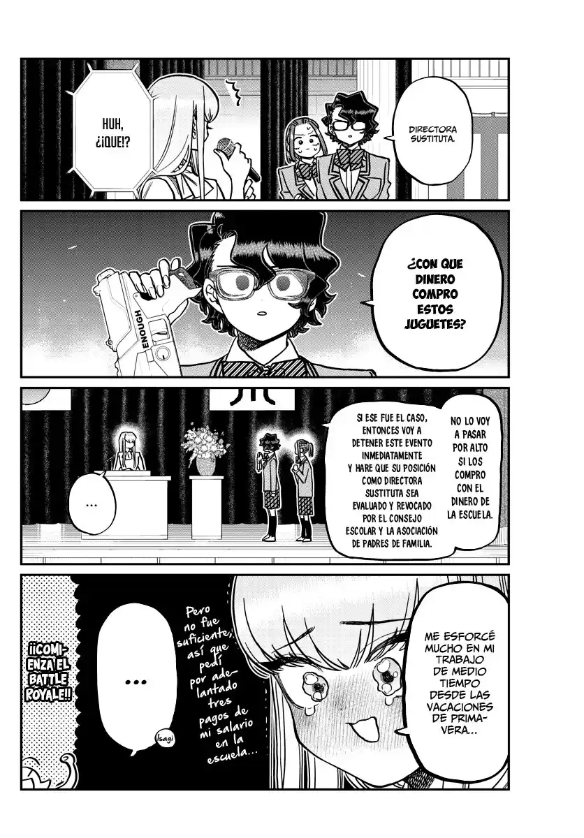 Komi-san wa Komyushou Desu Capitulo 330 página 7