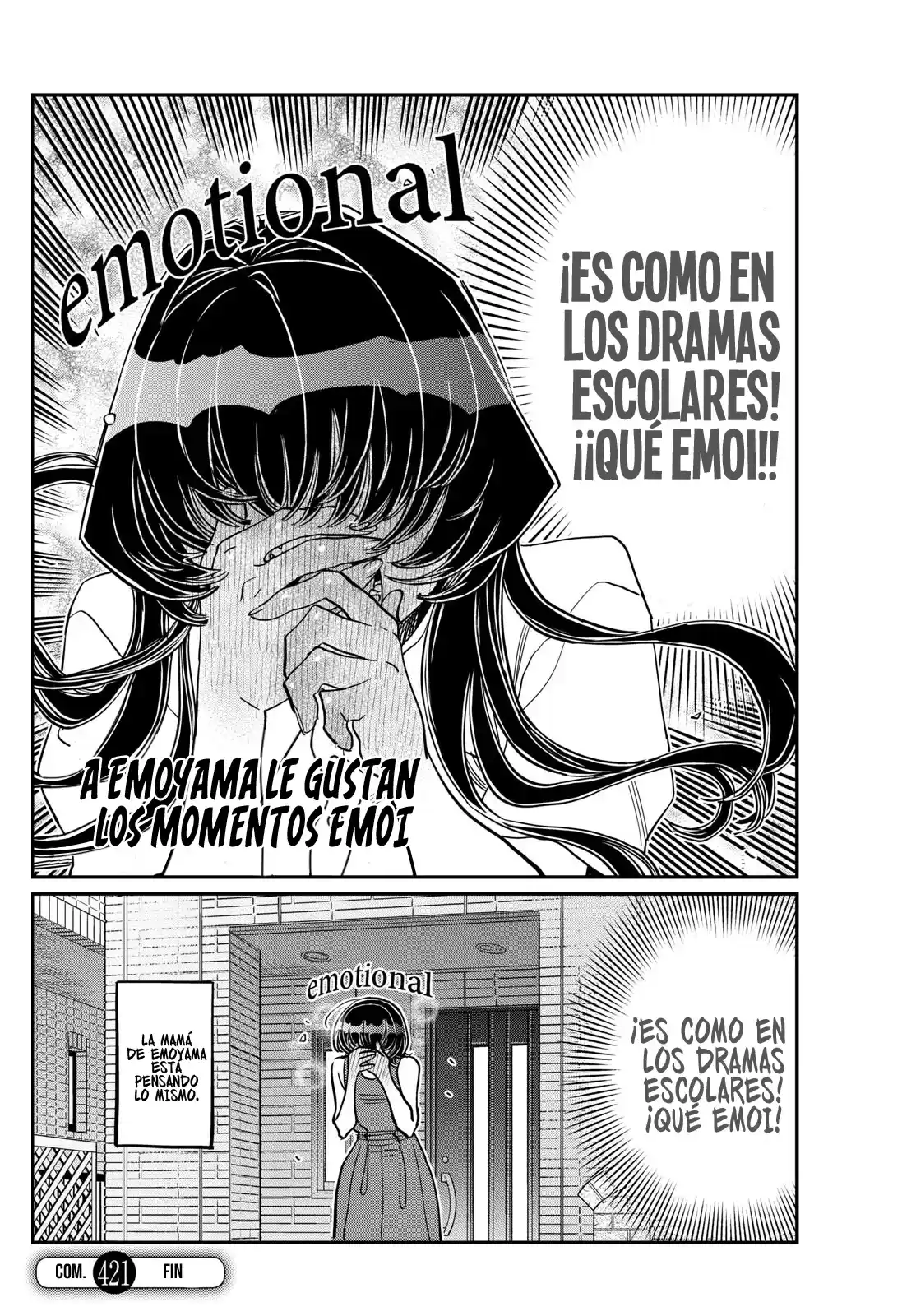 Komi-san wa Komyushou Desu Capitulo 421 página 11