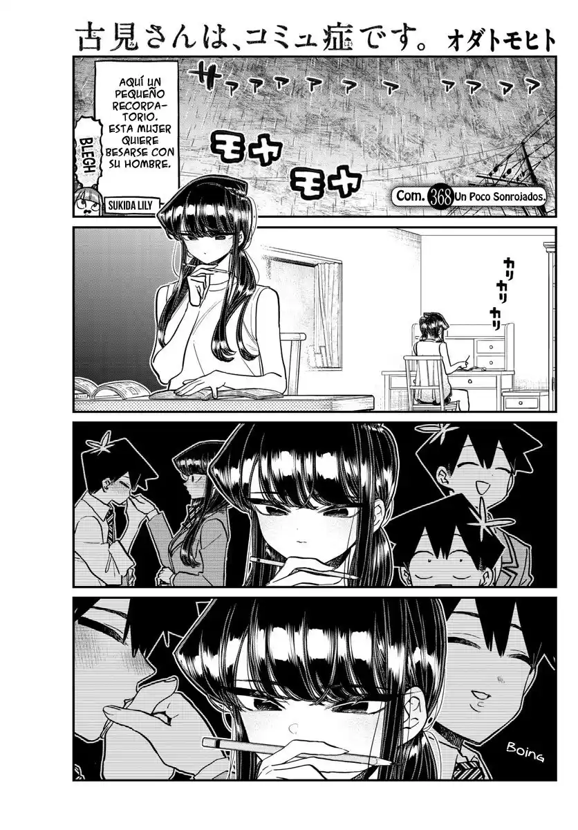 Komi-san wa Komyushou Desu Capitulo 368 página 2