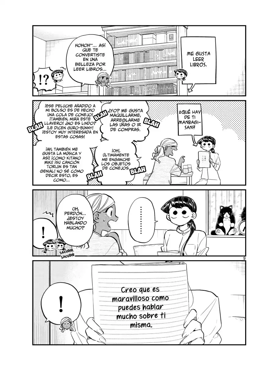 Komi-san wa Komyushou Desu Capitulo 142 página 10