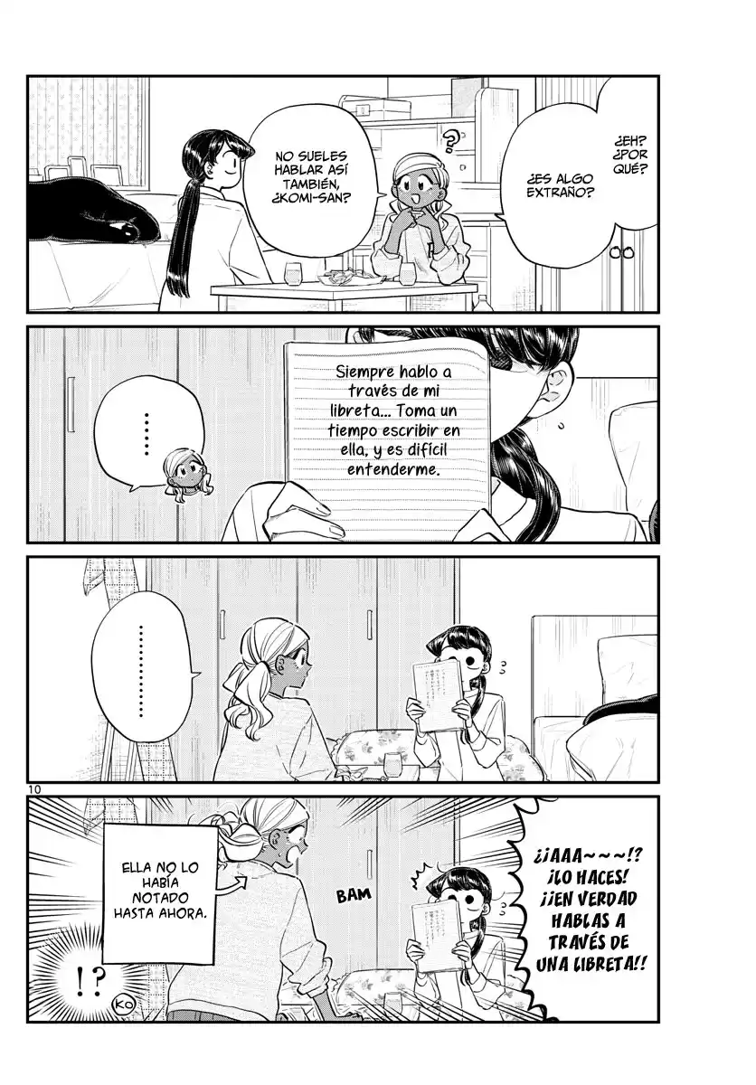 Komi-san wa Komyushou Desu Capitulo 142 página 11