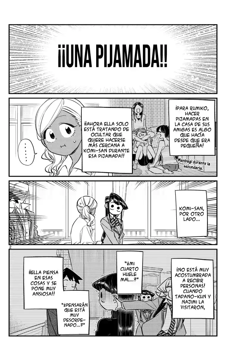 Komi-san wa Komyushou Desu Capitulo 142 página 3