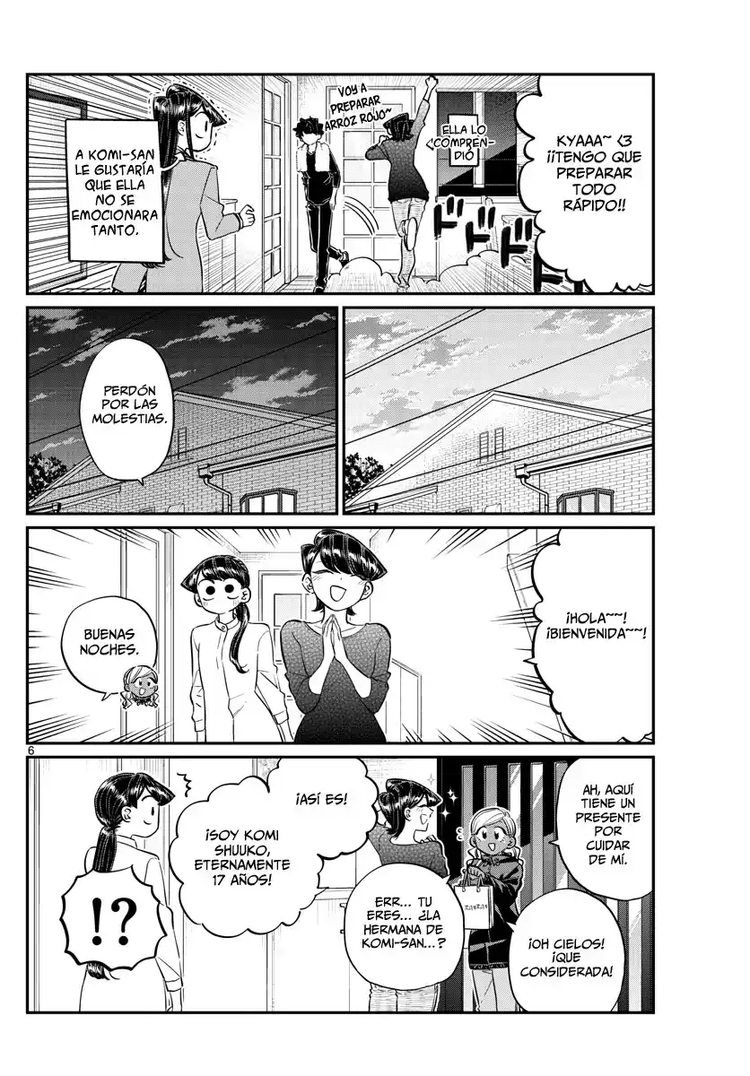 Komi-san wa Komyushou Desu Capitulo 142 página 7