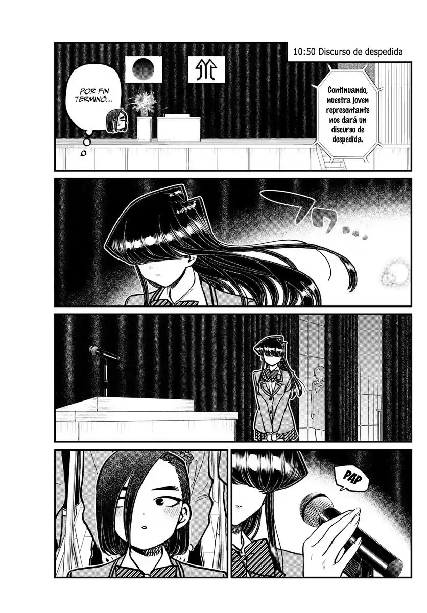 Komi-san wa Komyushou Desu Capitulo 315 página 8