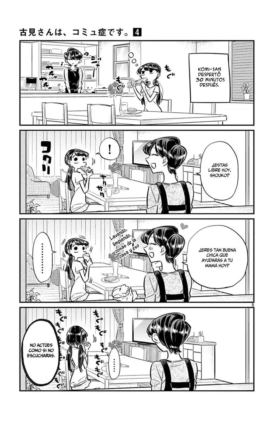 Komi-san wa Komyushou Desu Capitulo 49 página 6