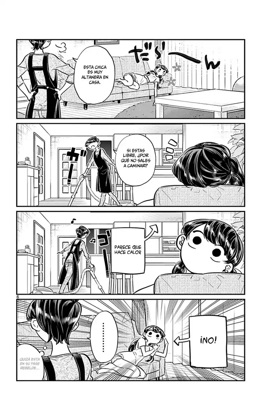 Komi-san wa Komyushou Desu Capitulo 49 página 7