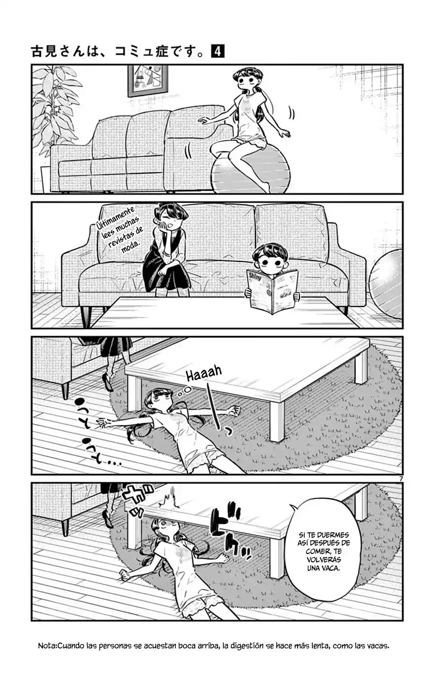 Komi-san wa Komyushou Desu Capitulo 49 página 8