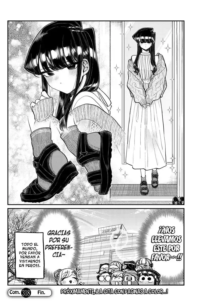 Komi-san wa Komyushou Desu Capitulo 318 página 19