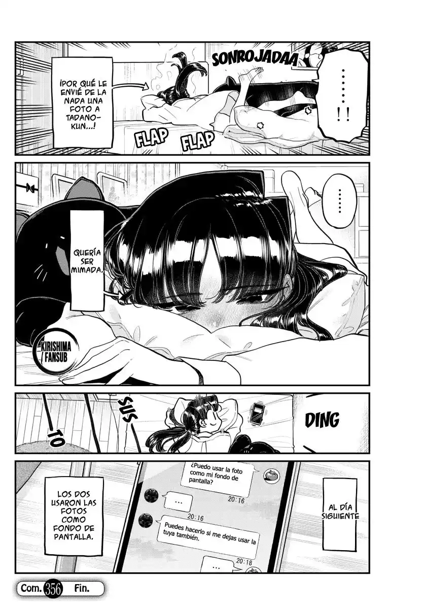 Komi-san wa Komyushou Desu Capitulo 356 página 3