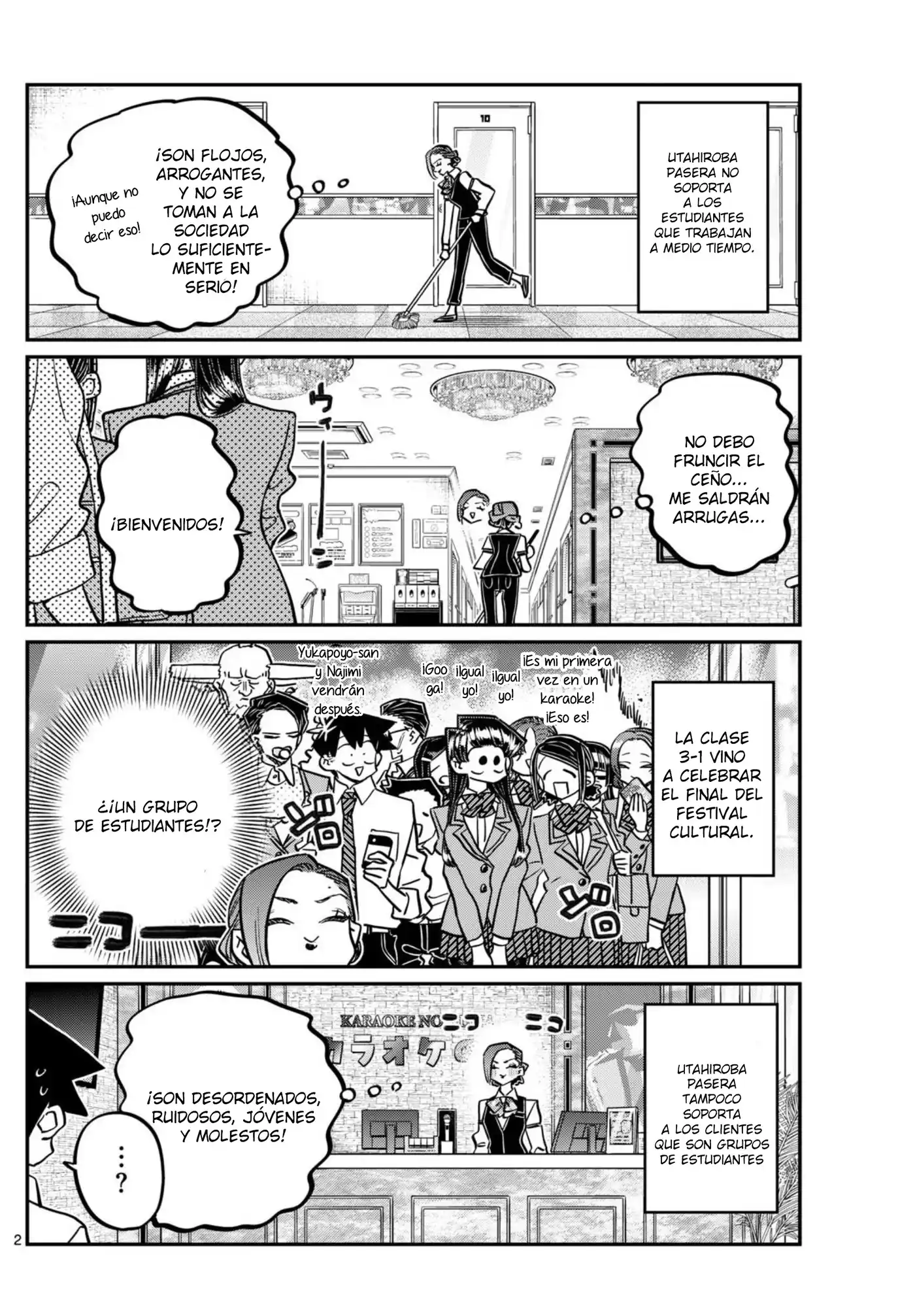 Komi-san wa Komyushou Desu Capitulo 456 página 3