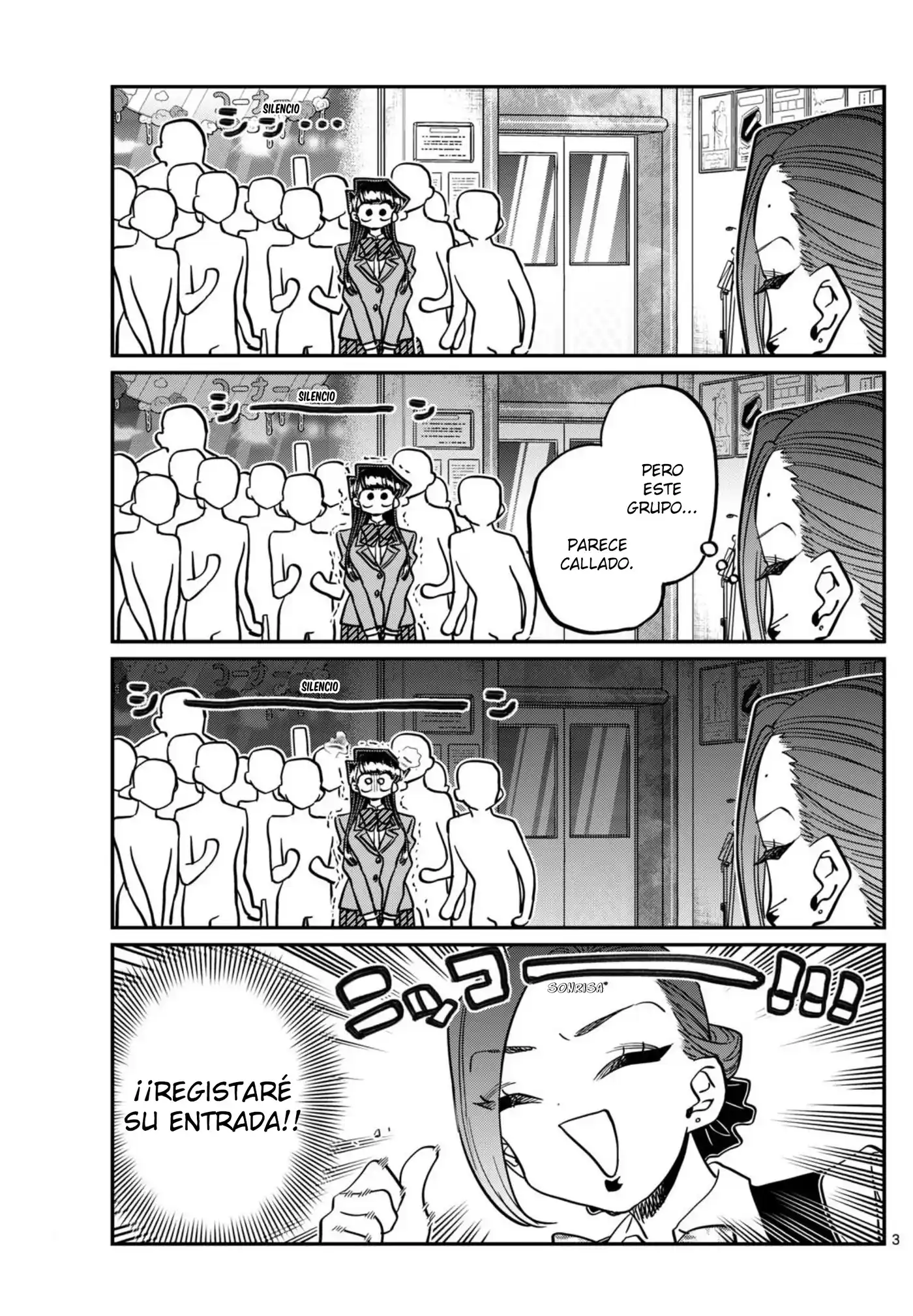 Komi-san wa Komyushou Desu Capitulo 456 página 4