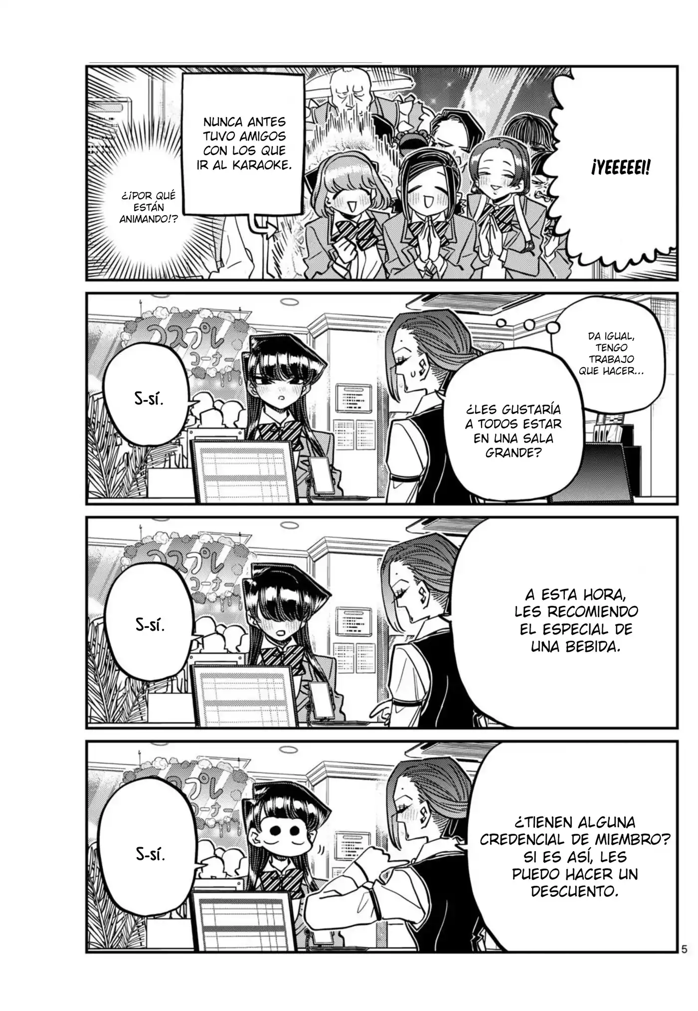 Komi-san wa Komyushou Desu Capitulo 456 página 6